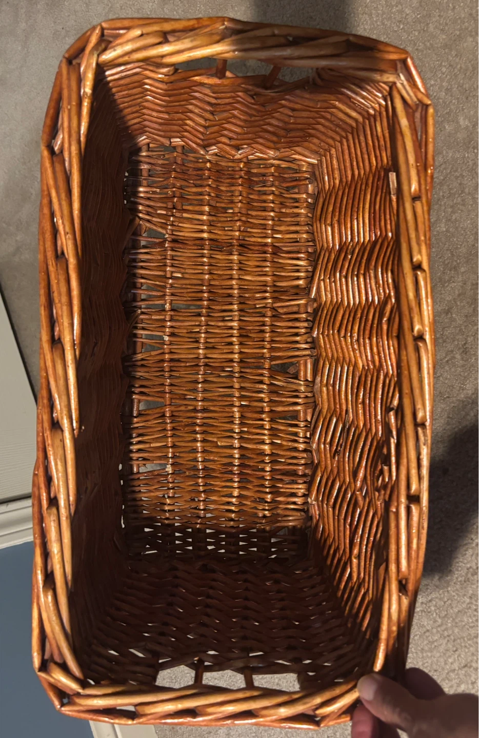 Wicker Storage Basket - photo 4
