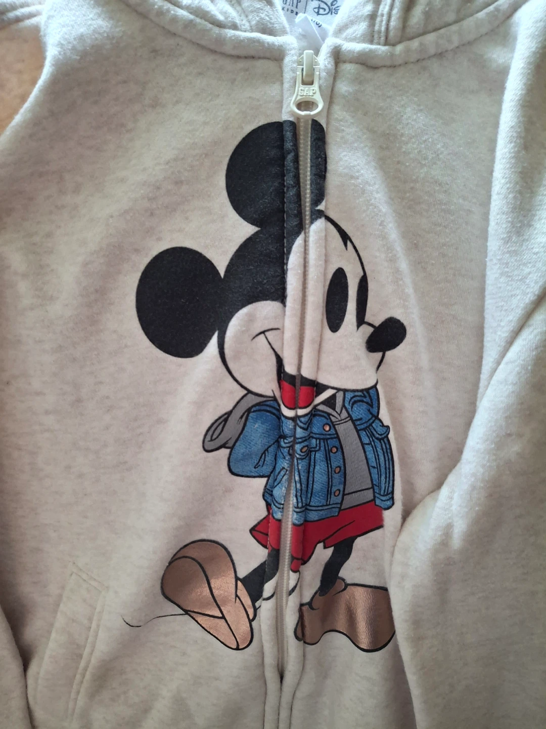 Gap Disney Mickey Mouse zip-up hoodie - photo 4