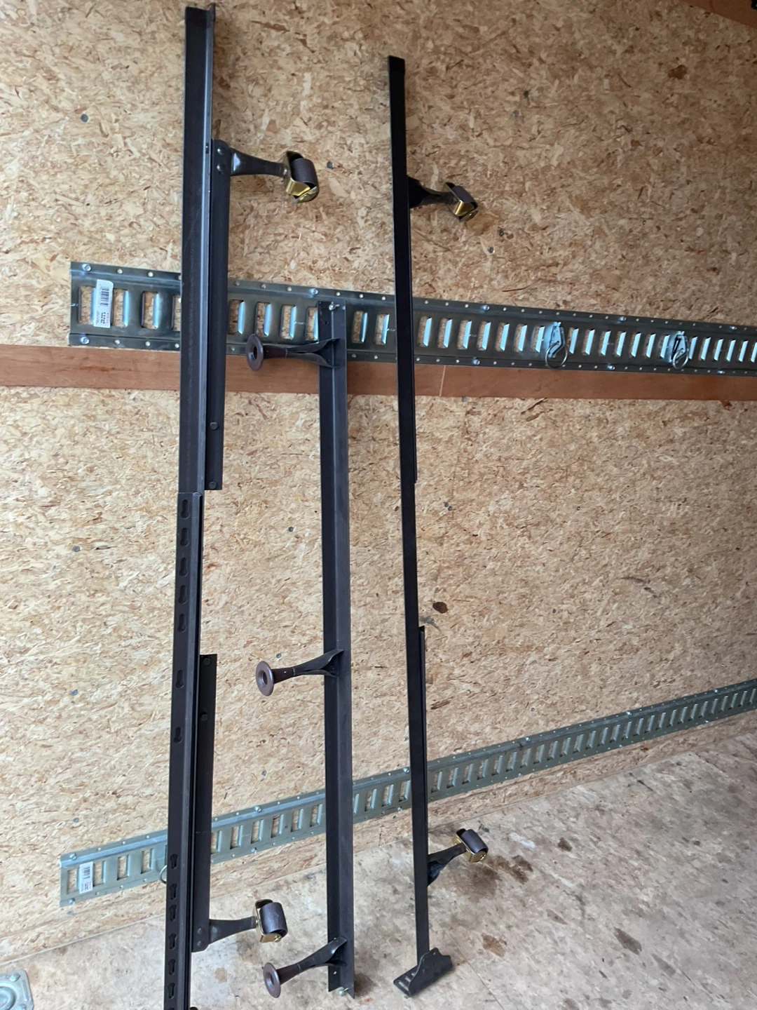 Metal Bed Frame Rails Set