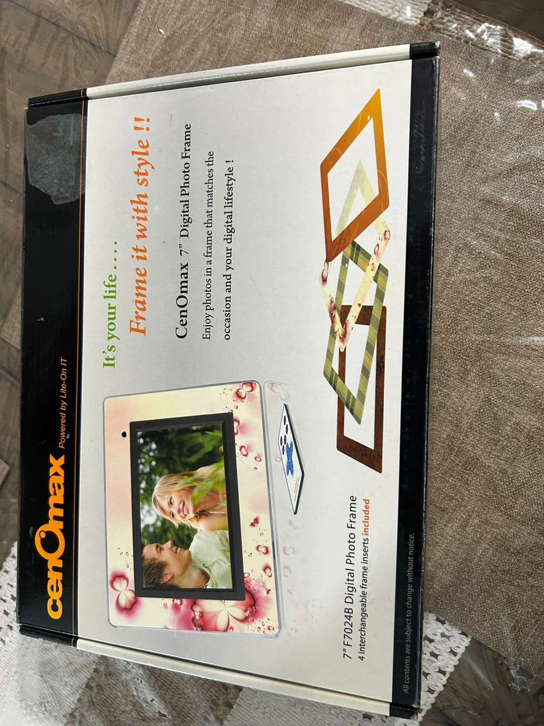 CenOmax 7" Digital Photo Frame F7024B