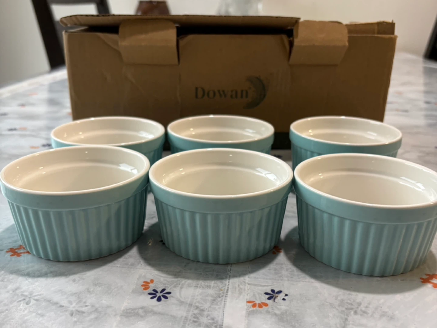 Brand New 6-Piece Ceramic Ramekin Set – 200 ml