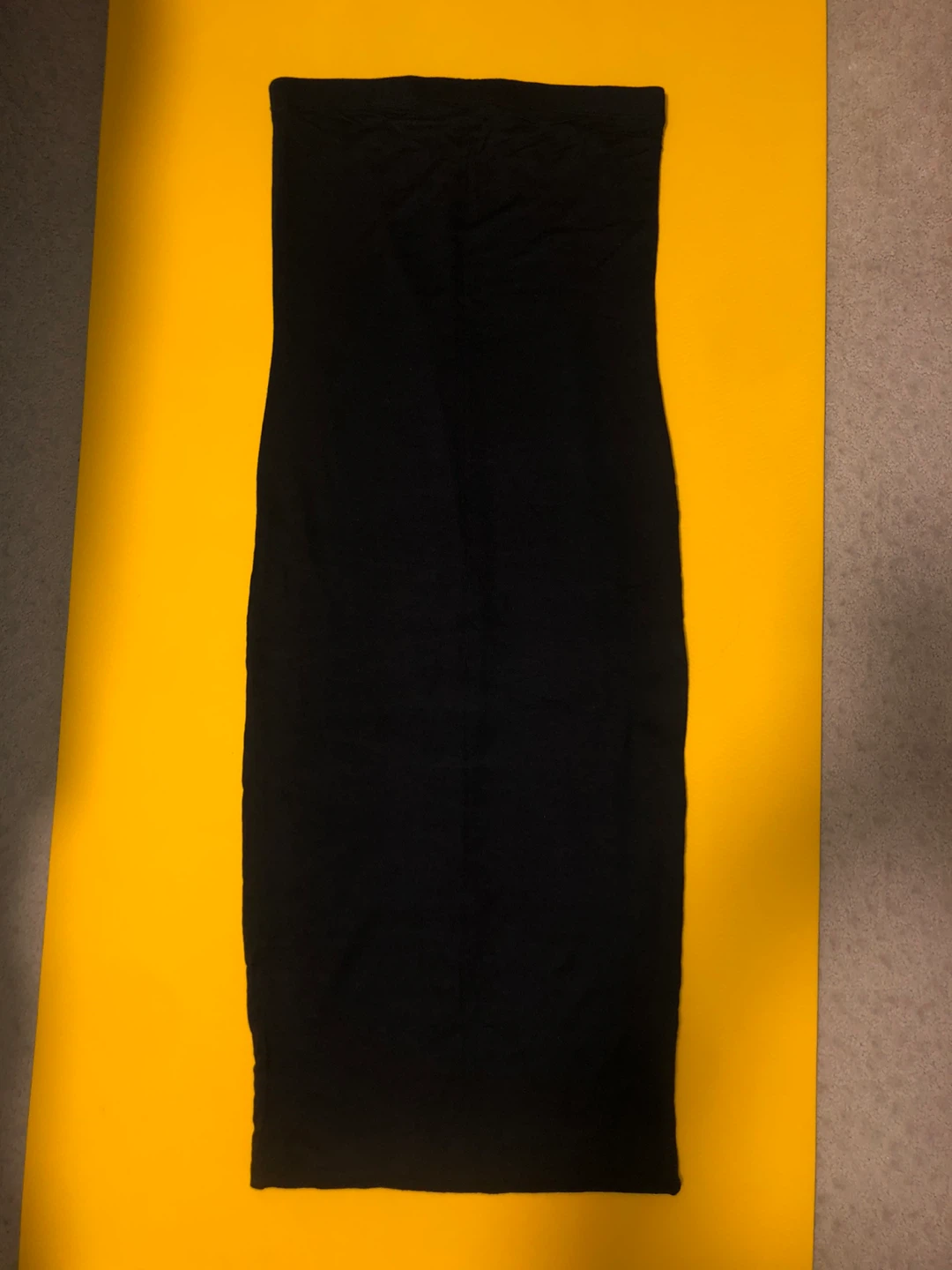 "Anna" Midi Tube Dress (Black)