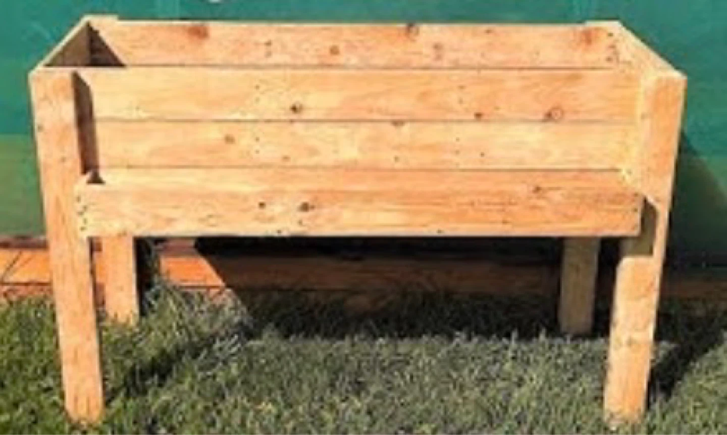 Wooden Raised Garden Planter Box