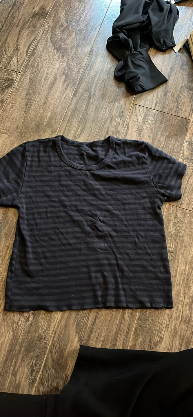 Black Striped T-Shirt