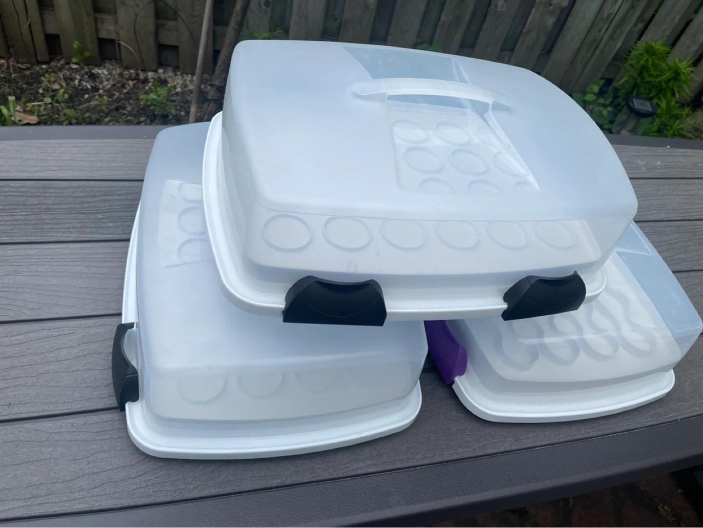 ✏️ALL for $10 Wilton Cupcake Carrier 3 Tiers - Holds 24 Cupcakes