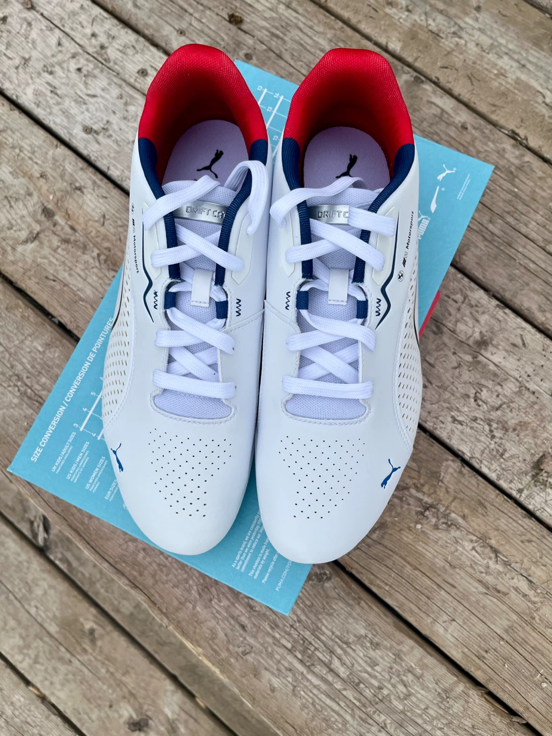 Puma Drift Cat BMW Motorsport Shoes White Size 12 - photo 2