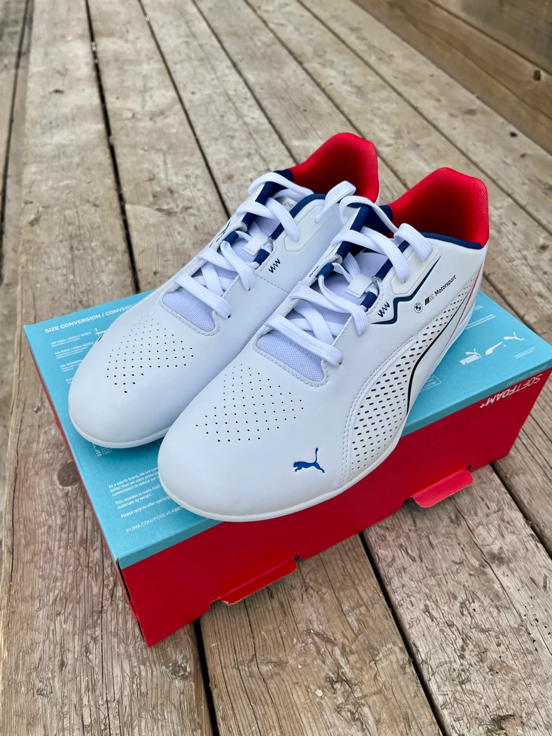 Puma Drift Cat BMW Motorsport Shoes White Size 12 - photo 3