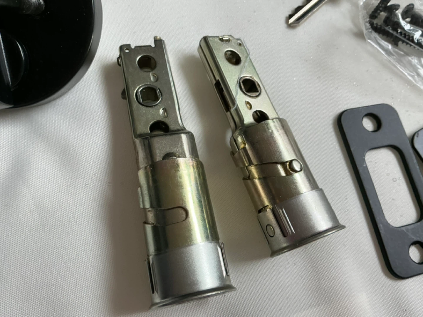 Weiser Black Door Lockset, 2 sets - photo 4