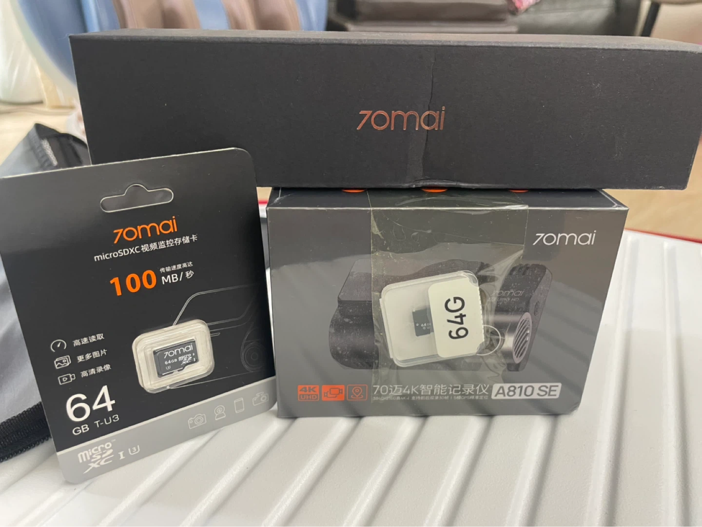70mai A810 SE 4K Dash Cam with 64GB Card - photo 5