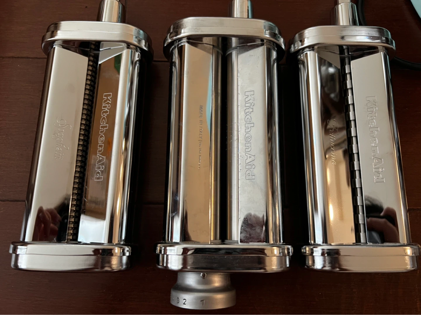 KitchenAid Stand Mixer with 3-Piece Pasta Rollers - photo 5