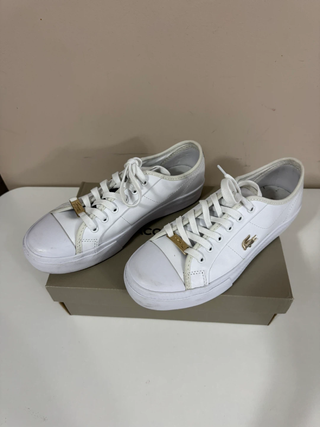 Lacoste Lancelle Sneaker White Leather