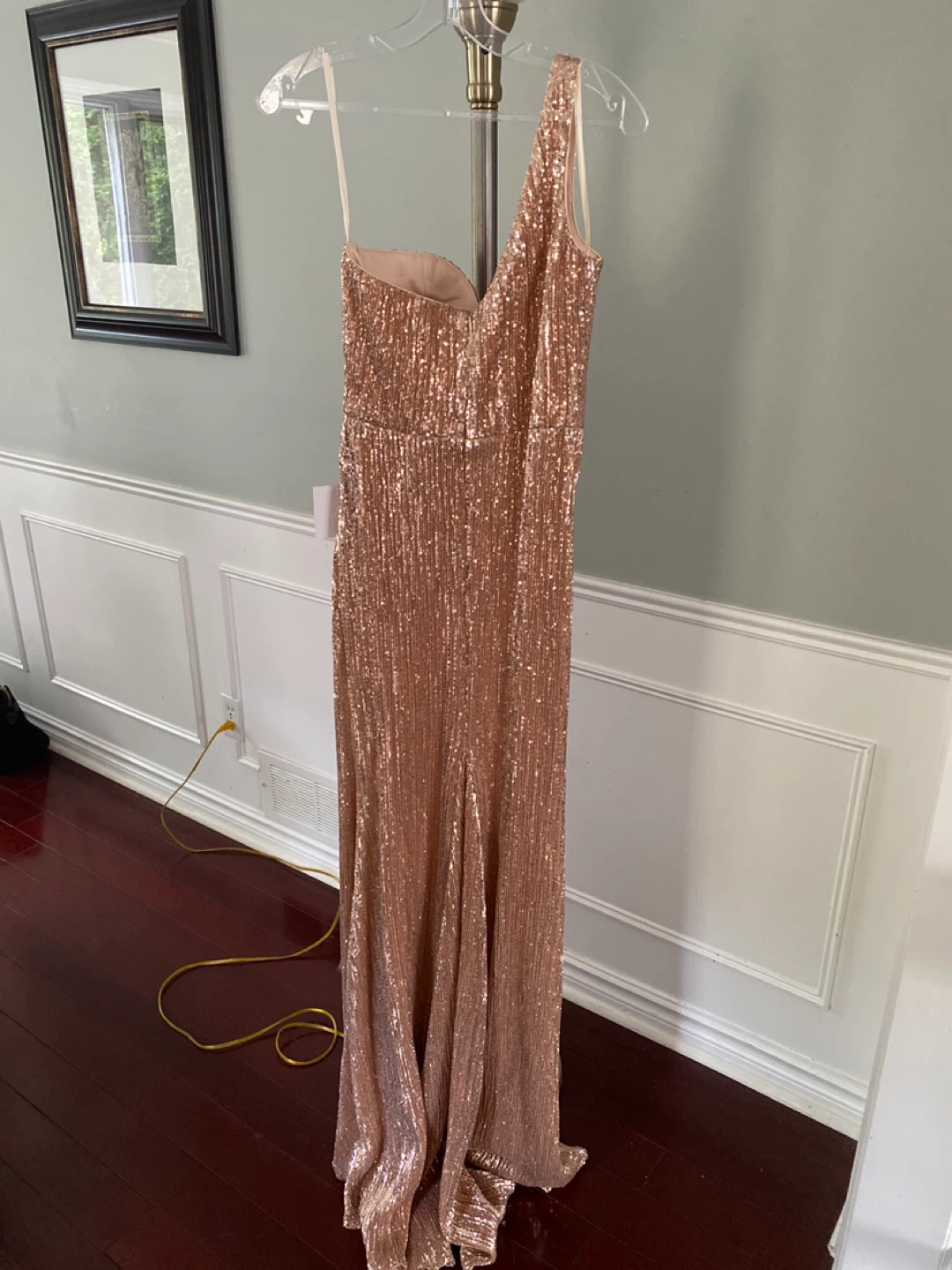 Cinderella Divine Sequin Dress XS Rose Gold - photo 4