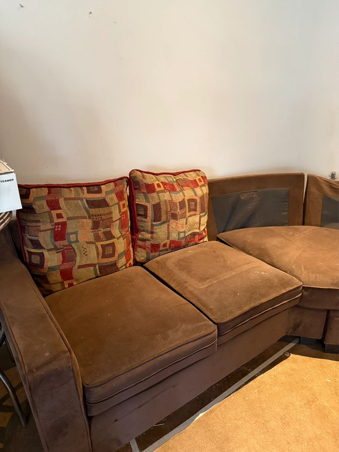 Brown Sectional Sofa - photo 2