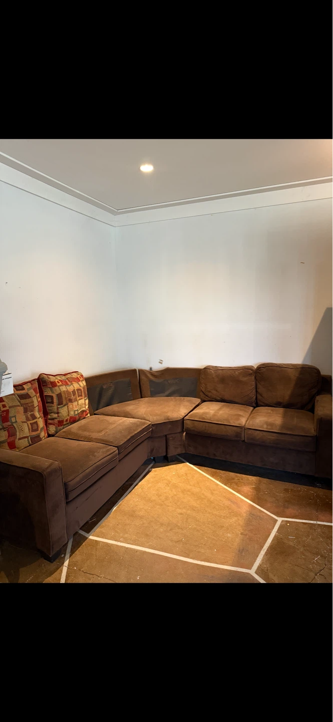 Brown Sectional Sofa