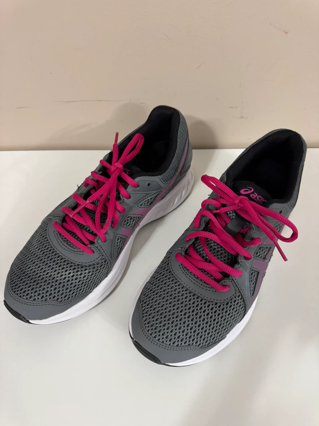Asics Women's Running Shoes Gray Pink Size 8 - photo 2