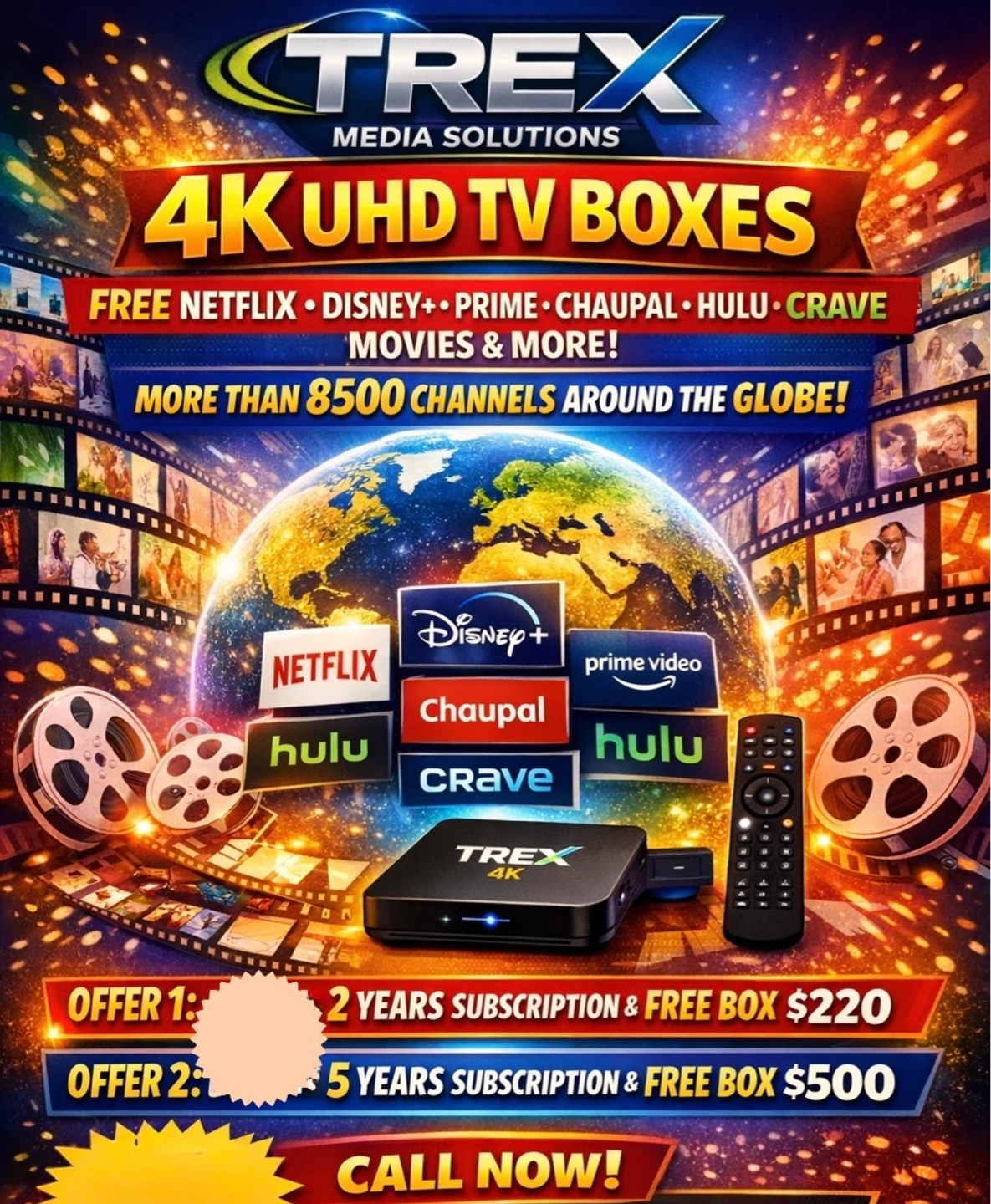 4K UHD TV Box with 1 Year Subscription - photo 2