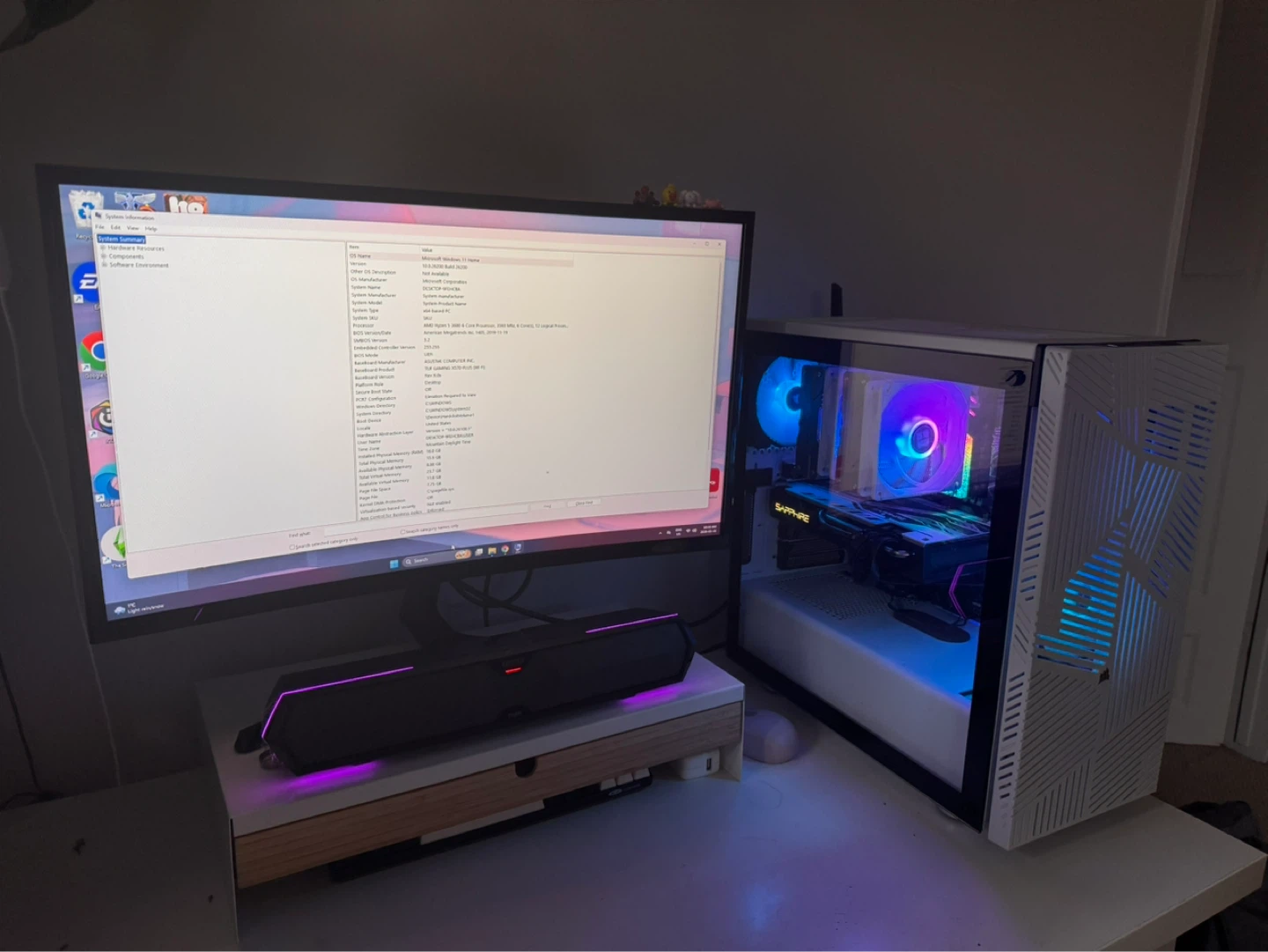 Custom Gaming PC - AMD Ryzen 5 3600, 16GB RAM, Windows 11