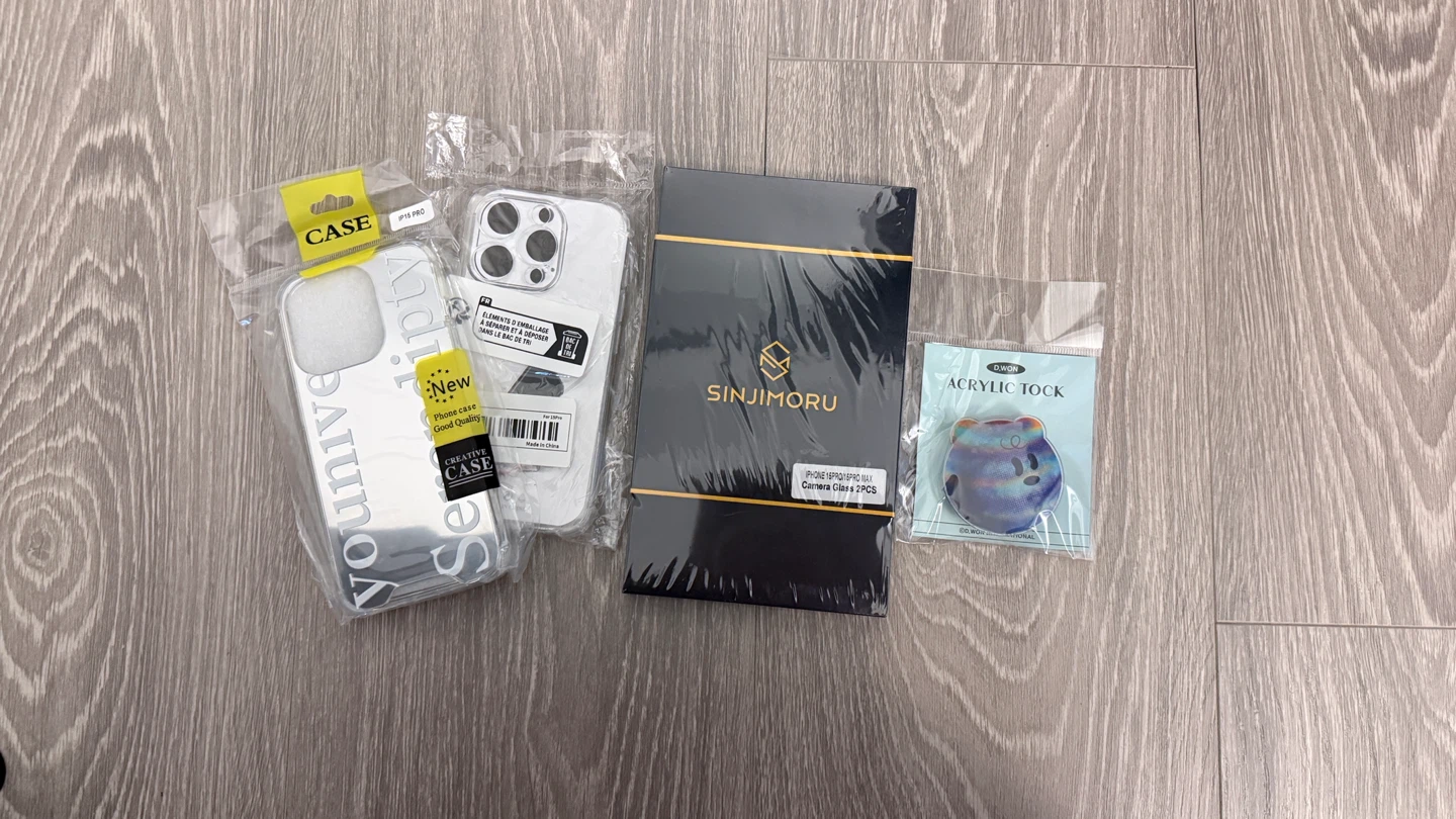 All $5 iPhone 15 Pro Case with Camera Glass