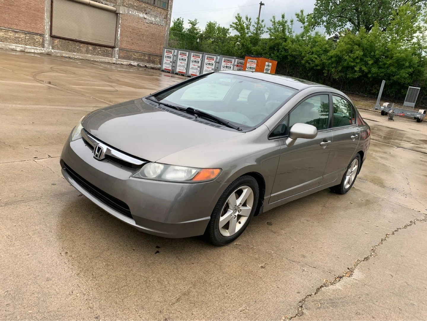 2006 Gray Honda Civic Sedan - photo 2
