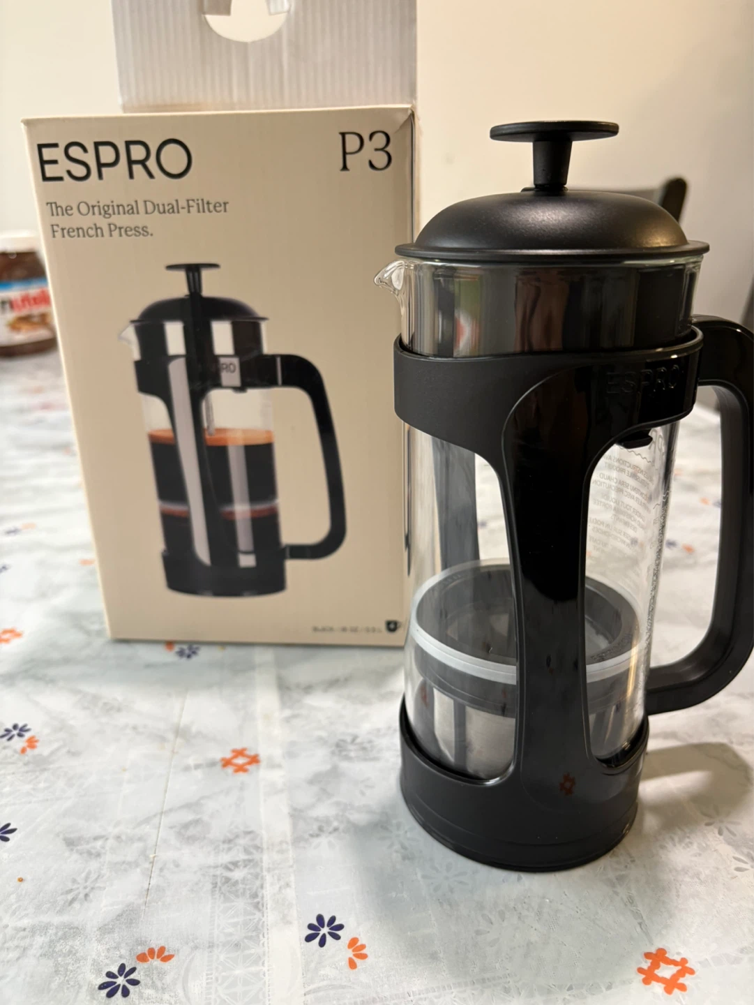 Brand New ESPRO P3 Dual-Filter French Press 0.5L