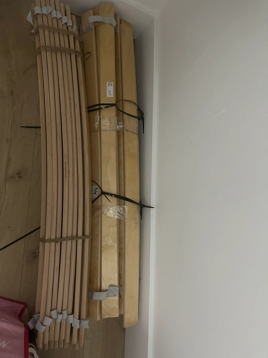 Kids White Metal Twin Bed Frame with Slats - photo 3