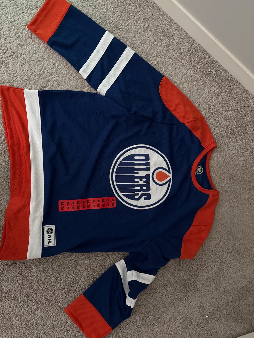 Edmonton Oilers NHL Hockey Jersey
