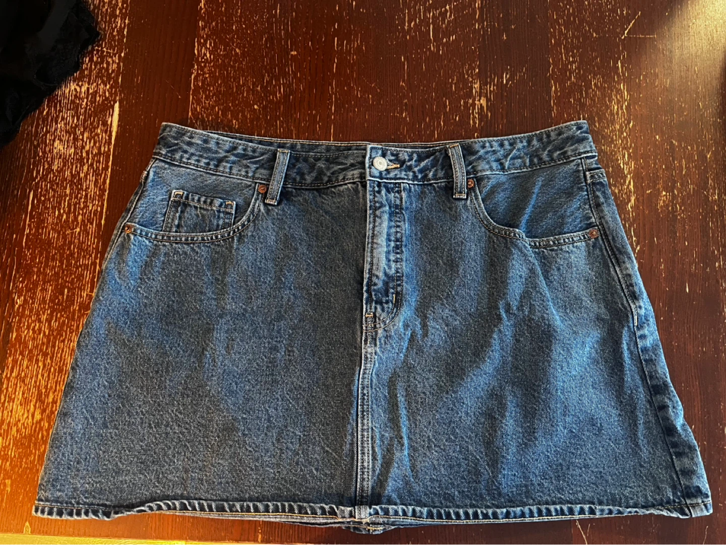 Old Navy High-Rise Denim Skirt - Size 16