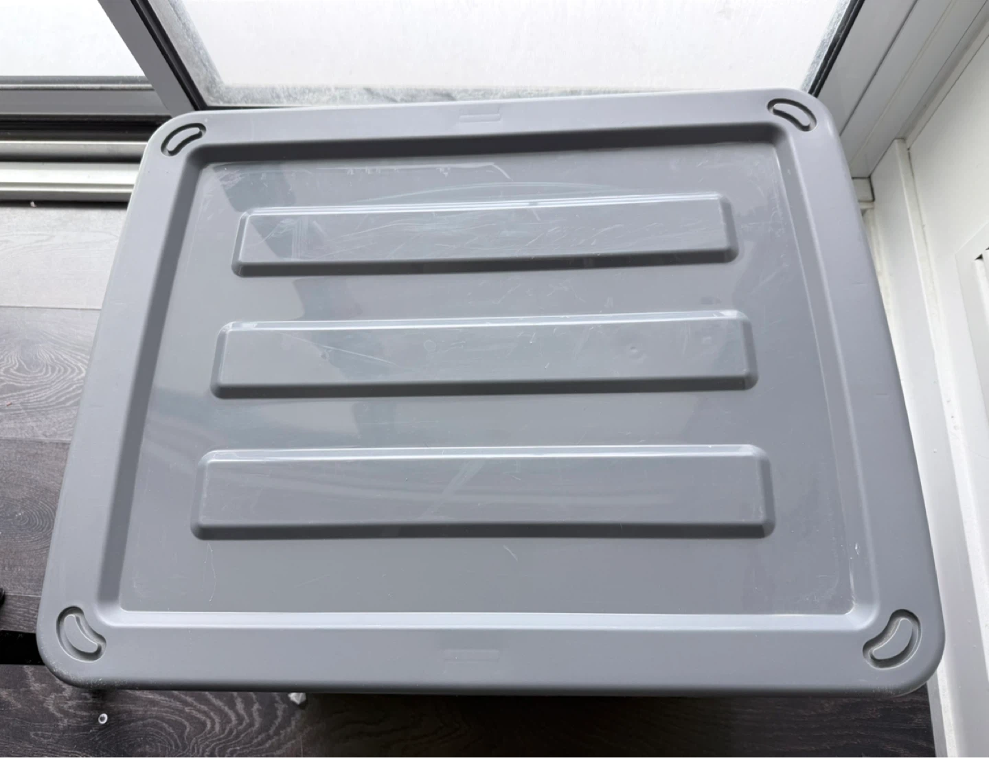 80L Solid Storage Box with Wheels - photo 3
