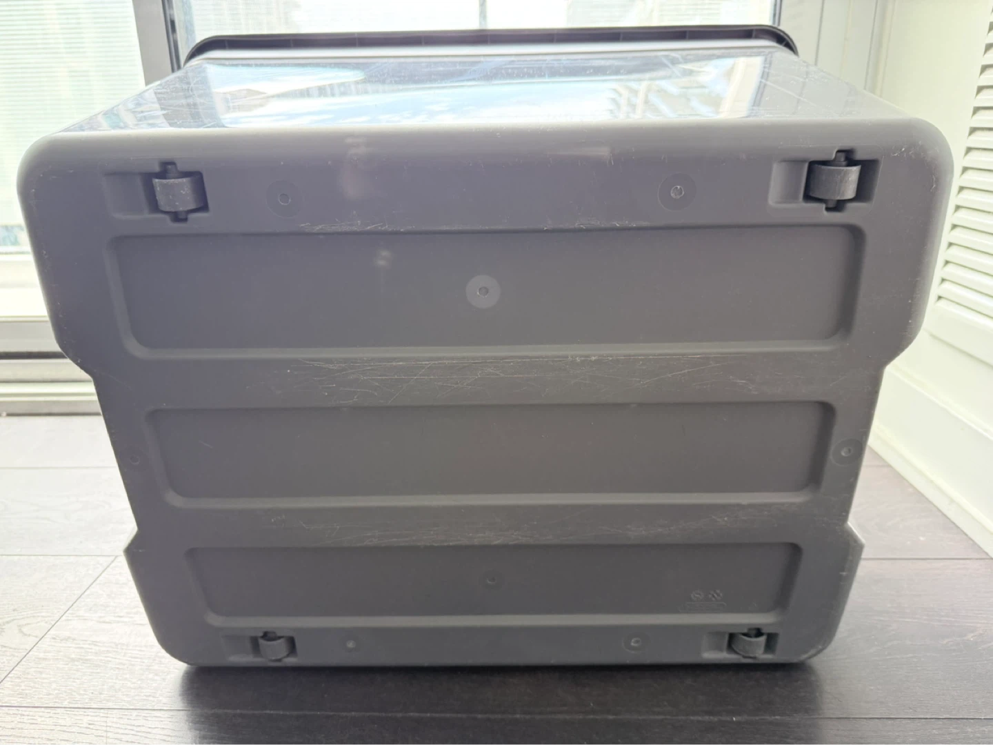 80L Solid Storage Box with Wheels - photo 5