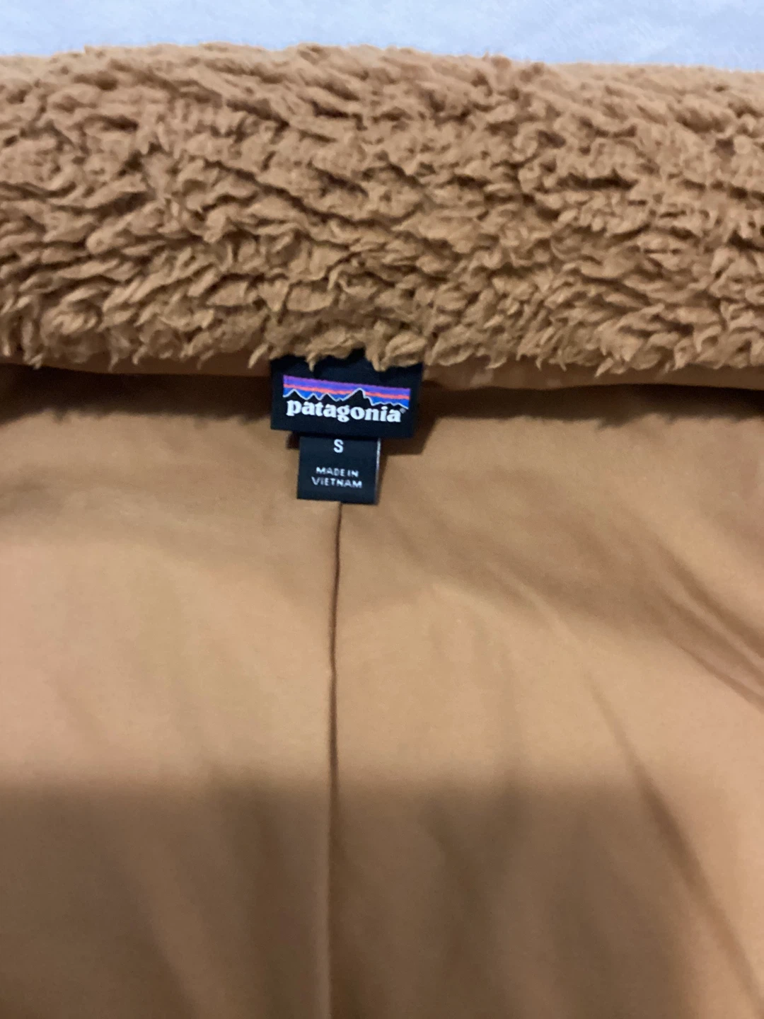 Patagonia Fleece Vest - Size S - Brown - photo 4