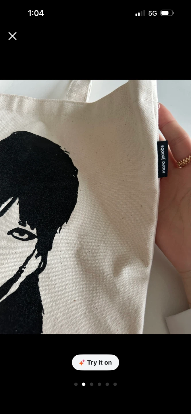 Marc Jacobs Tote Bag with Graphic Print - photo 2