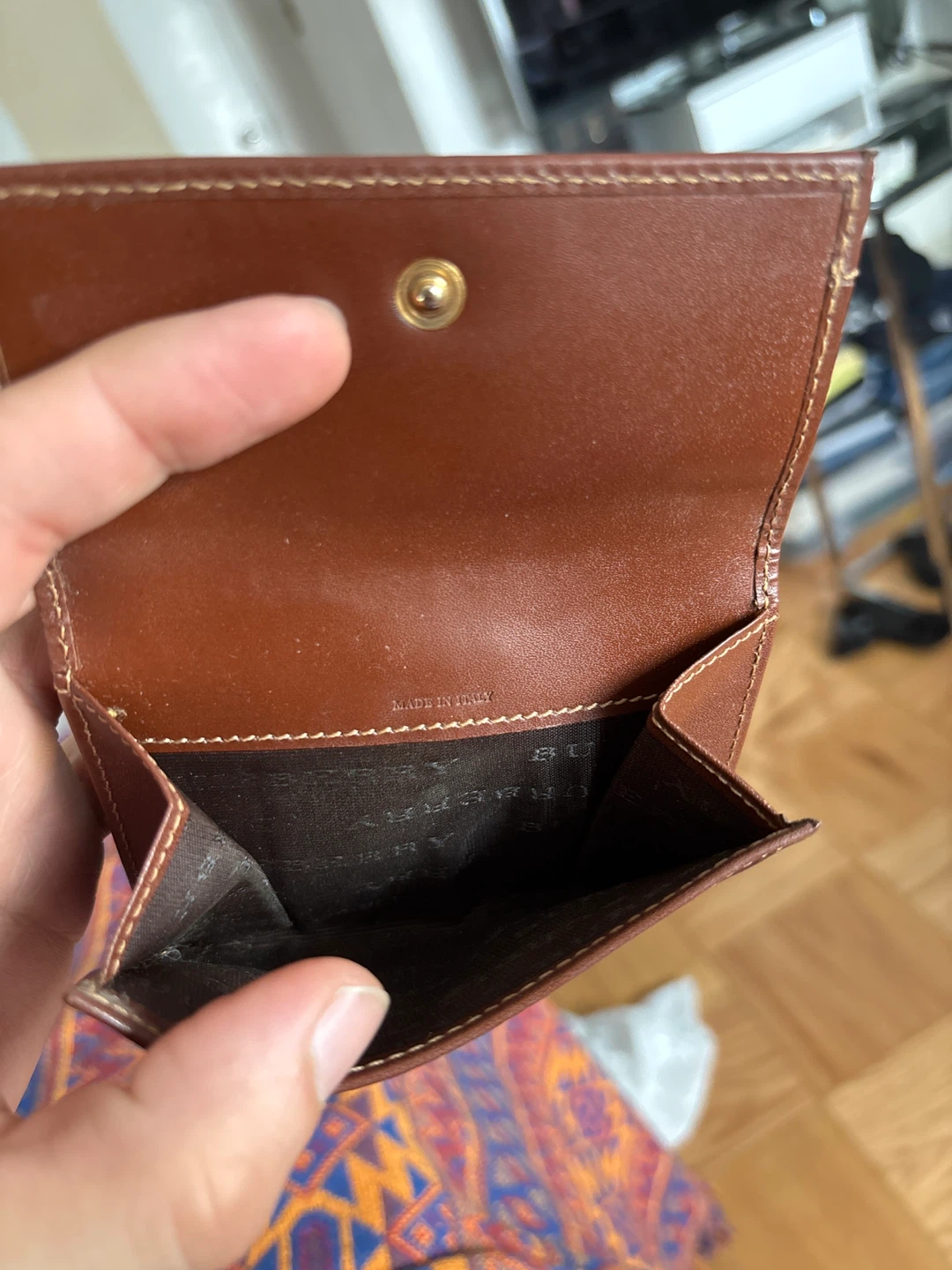 Burberry Haymarket Check Wallet - photo 2