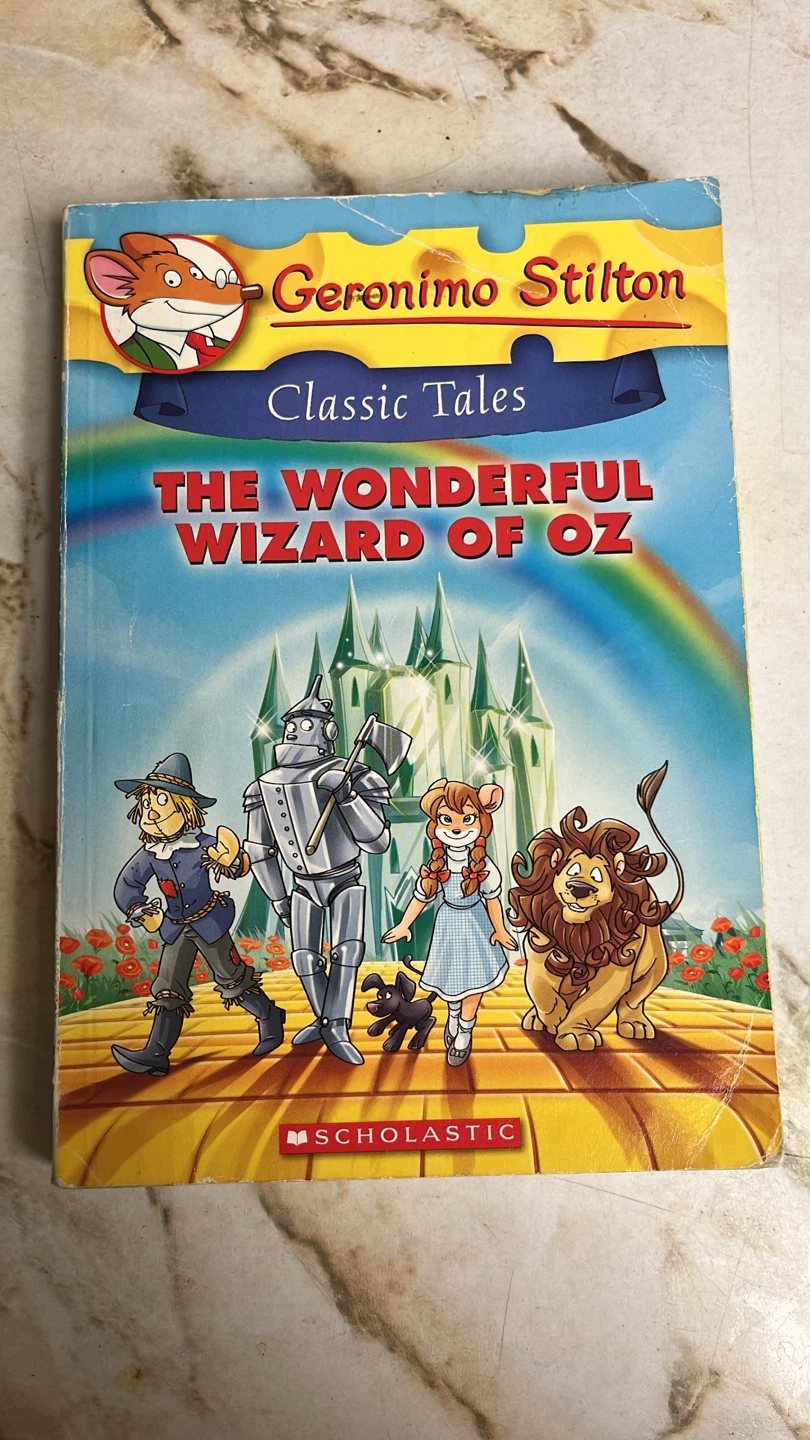 Geronimo Stilton Classic Tales: The Wonderful Wizard of Oz Book