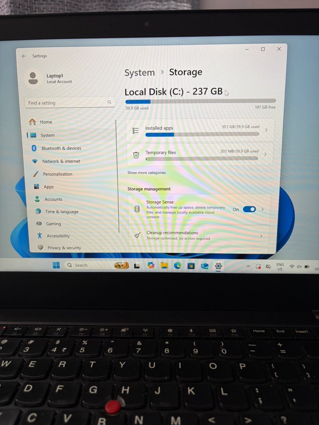 Lenovo ThinkPad T470 – 14” – 16GB RAM – 256GB SSD - photo 4