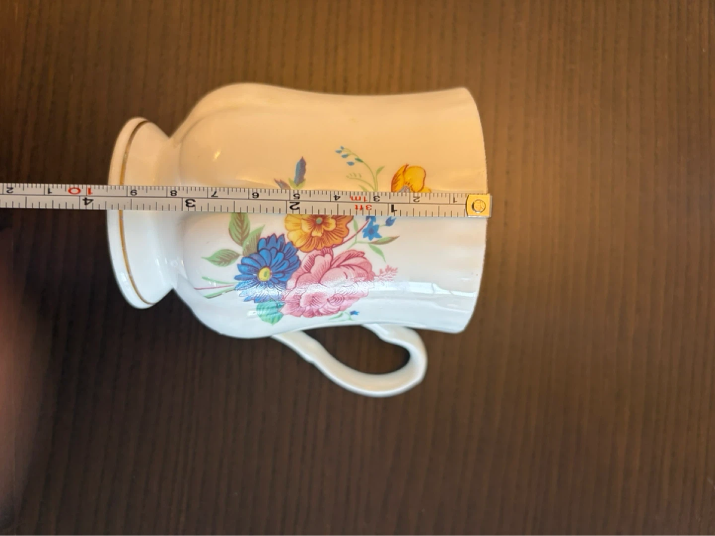 Crown Ceramics Fine Bone China Floral Mugs (Set of 5) - photo 4