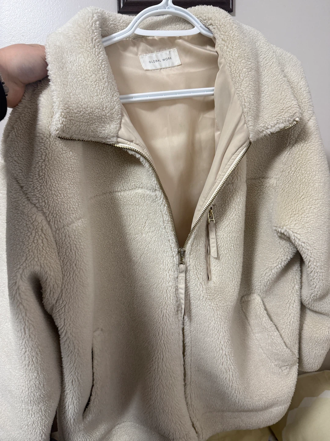 GLOBAL WORK Fleece Zip-Up Jacket