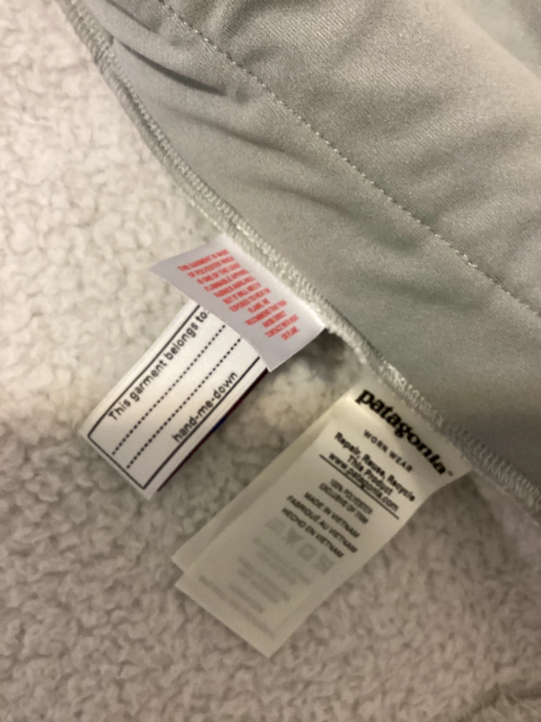 Patagonia Fleece Vest Girl’s Size XL - photo 4