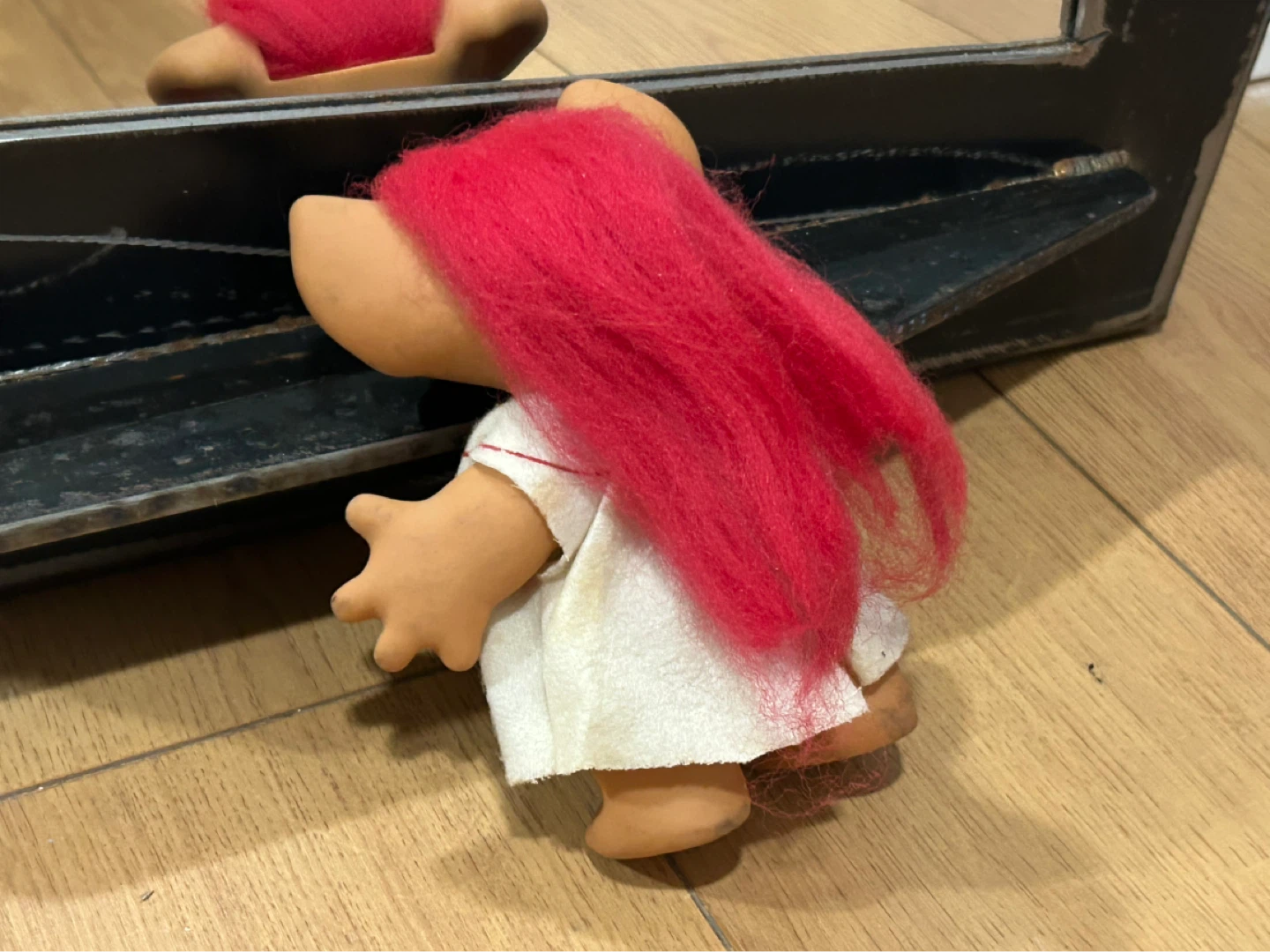 1981 Uneeda Wishnik NURSE-NIK TROLL 5.5" tall - photo 2