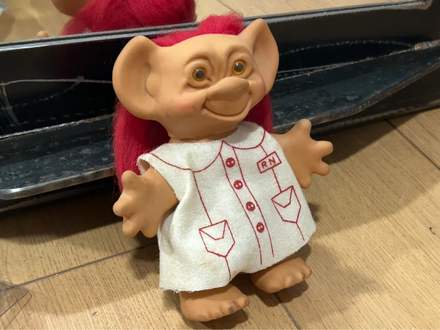 1981 Uneeda Wishnik NURSE-NIK TROLL 5.5" tall