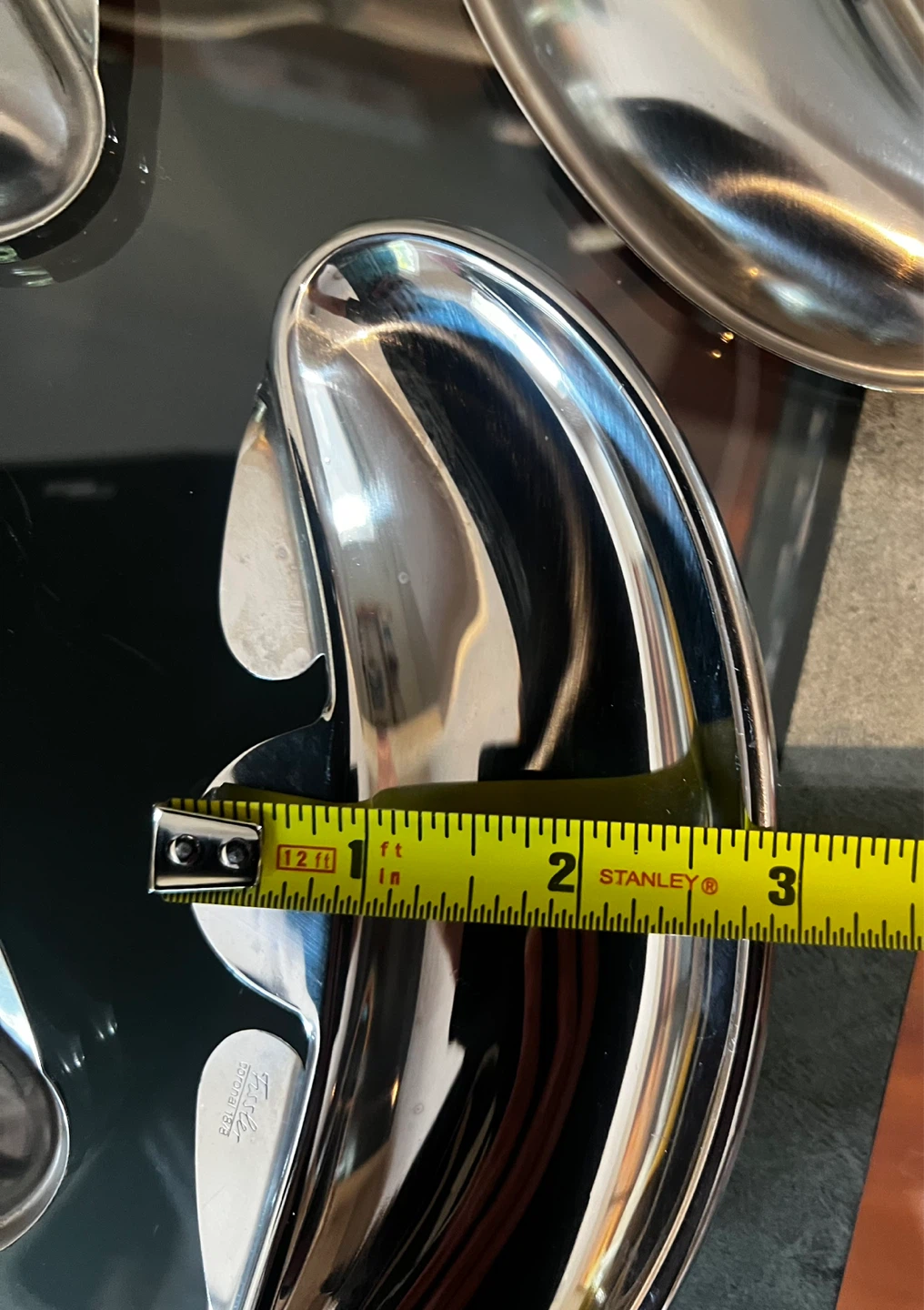 4 Vintage Fissler Coronal 18/8 Stainless Steel Kidney Dishes - photo 5