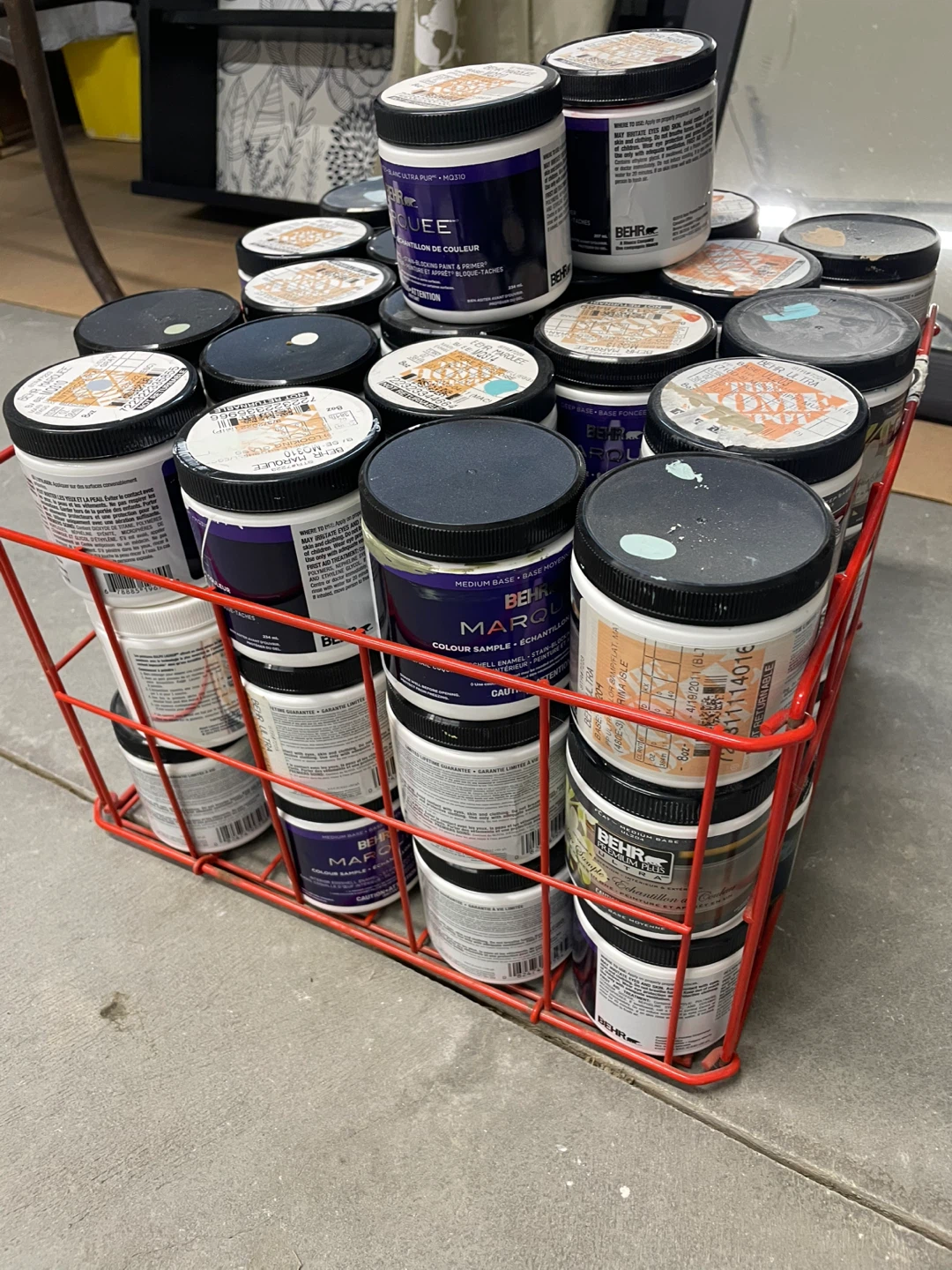 BEHR Colour Samples - Assorted Colours
