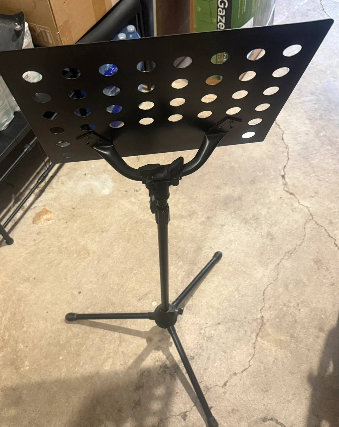 Black Music Stand - photo 3