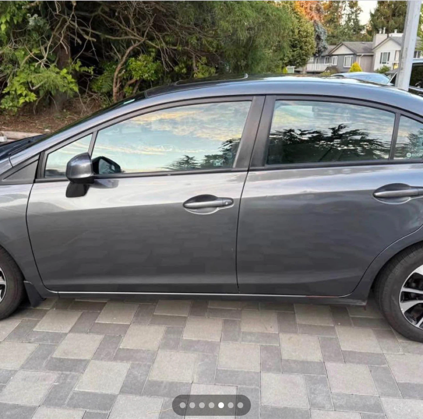 Grey Honda Civic Sport Sedan 2012 - photo 3