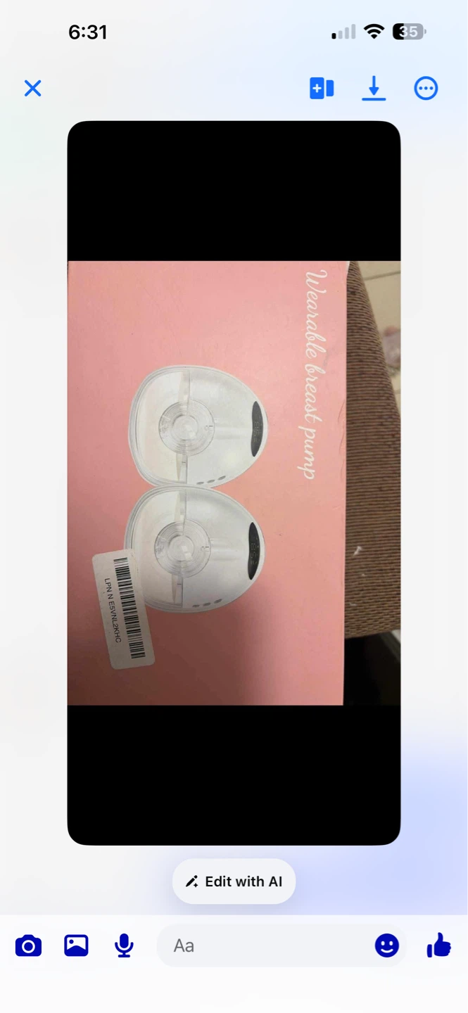 New Wearable Breast Pump Set - photo 2