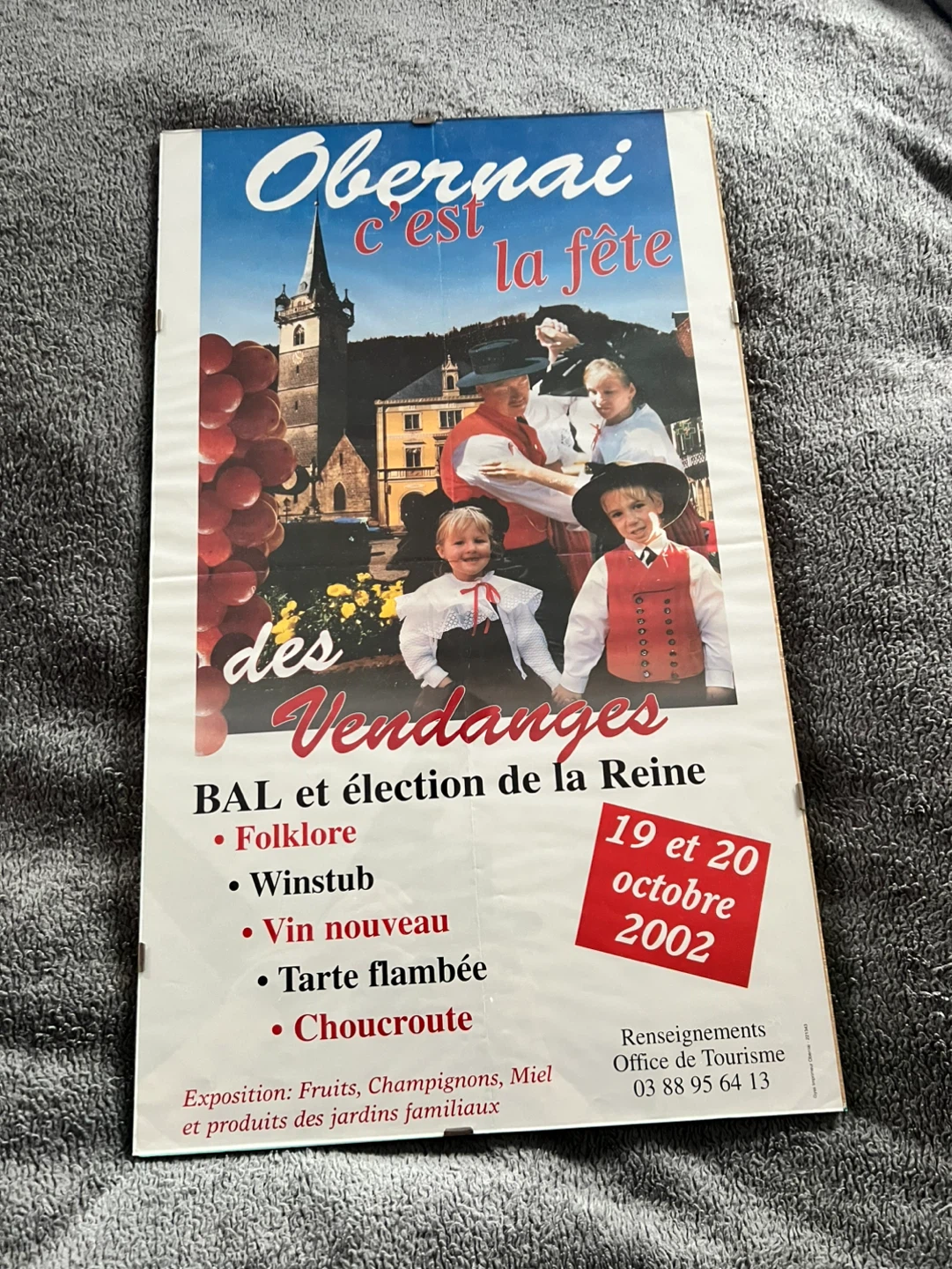 Obernai Fête des Vendanges Poster