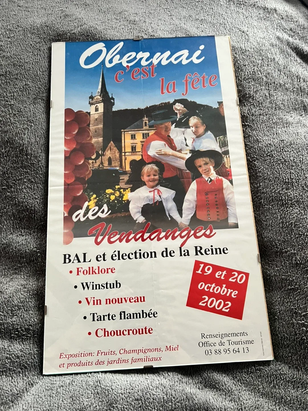 Obernai Fête des Vendanges Poster