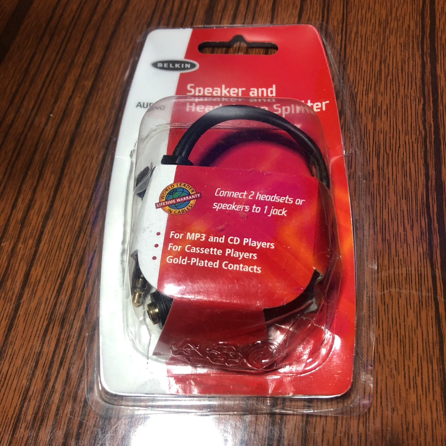 Audio (Belkin F8V234 Cable) Speaker & Headphone Splitter - photo 2