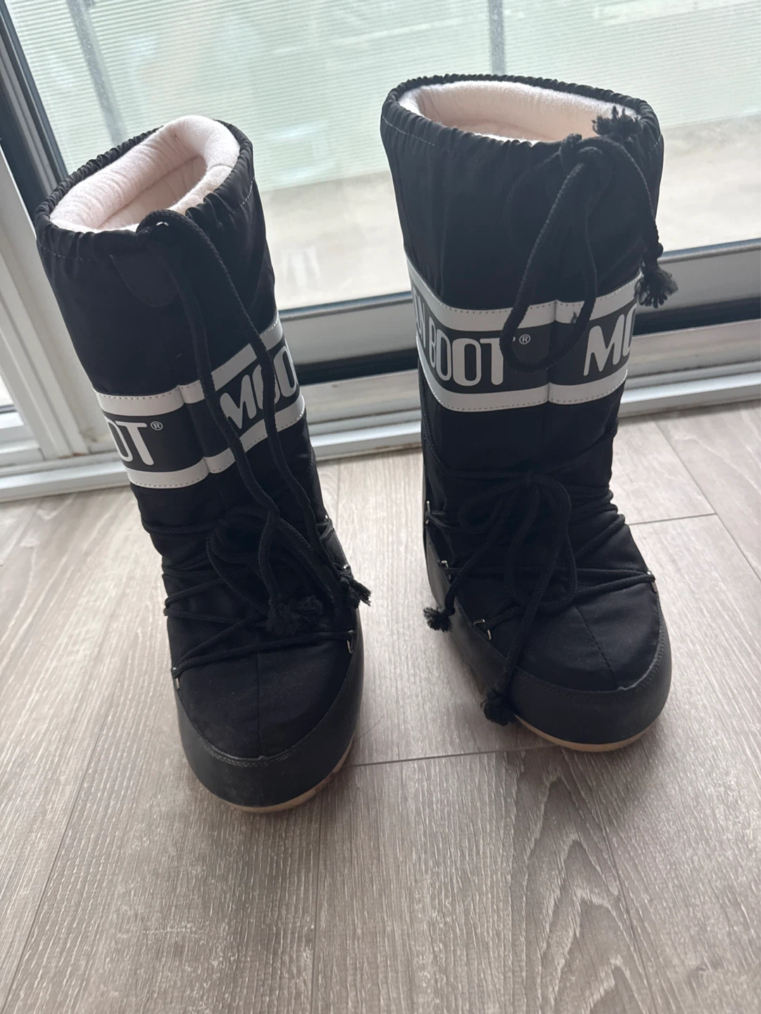 Moon boots - ICON BLACK NYLON BOOTS  - size 35/38 - photo 2