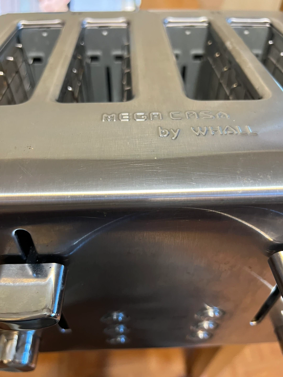 WHALL Mega Casa 4-Slice Toaster