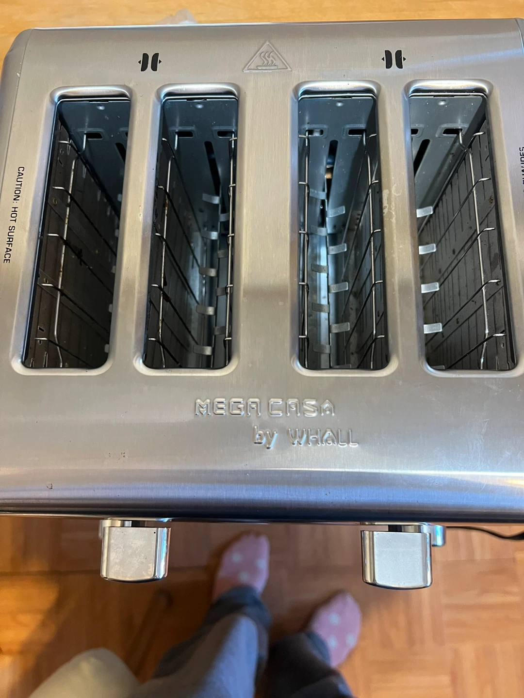 WHALL Mega Casa 4-Slice Toaster - photo 2